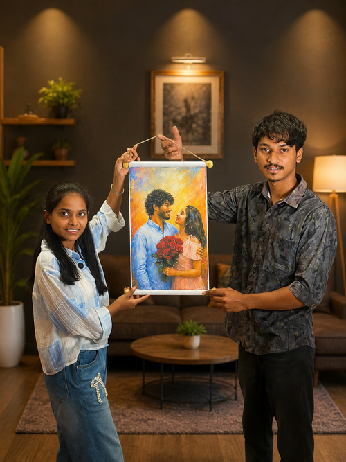 Couple Portrait Painting Personalized – Turn Your Love Story Into Art