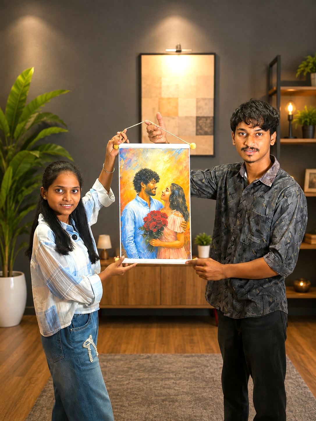 Couple Portrait Painting Personalized – Turn Your Love Story Into Art