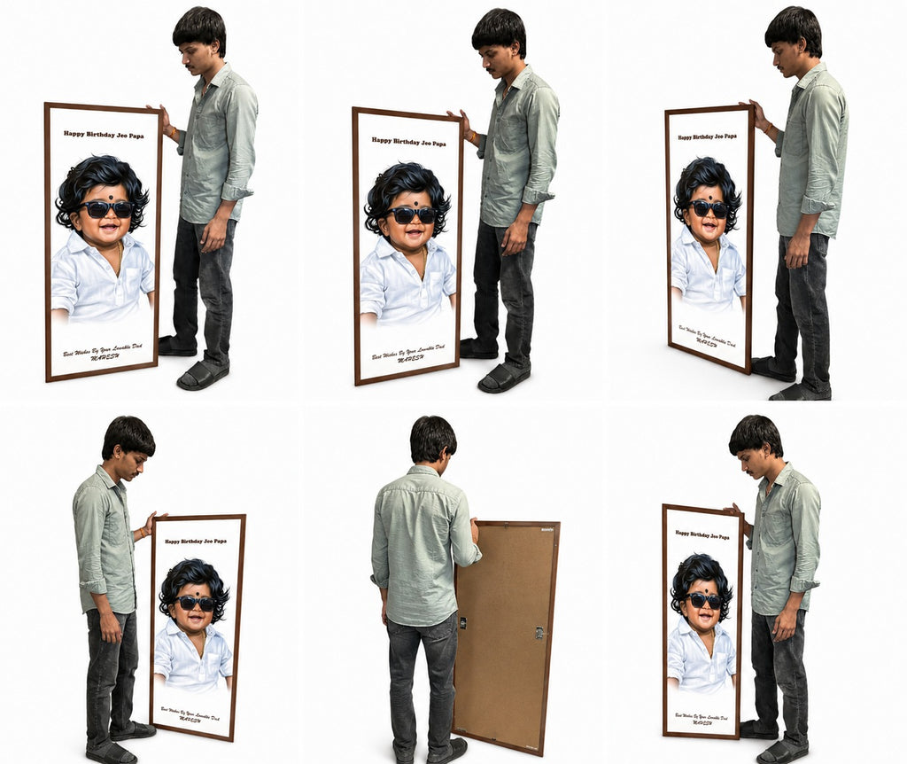 oil painting Photo Frame – Large Size Wooden Frame Baby Frame