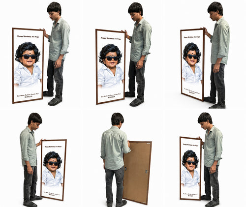 oil painting Photo Frame – Large Size Wooden Frame Baby Frame